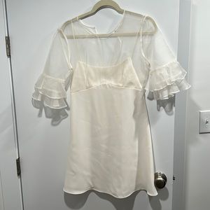 Amanda UpRichard white mini dress